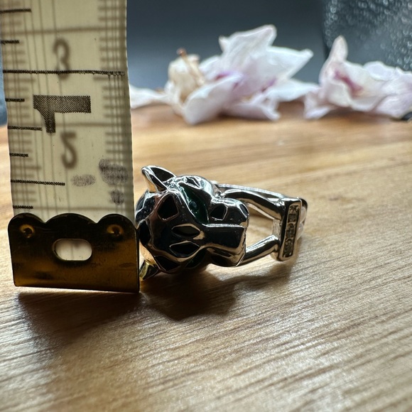 Silver Cat ring - Picture 3 of 14